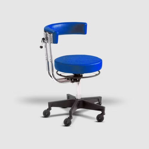 Sgabello per struttura sanitaria - 534 series - Haag-Streit Surgical - pneumatico / girevole / basculante