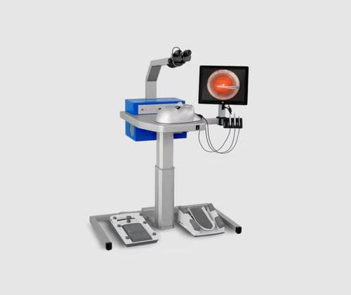 Simulatore didattico - Eyesi - Haag-Streit Surgical - per chirurgia / per cure oftalmiche / di cataratta