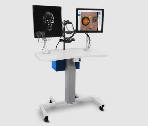 Simulatore didattico - Eyesi  - Haag-Streit Surgical - di oftalmoscopia / workstation / in realtà aumentata