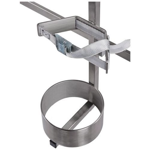 Supporto per bombole di ossigeno - ZFH04 - MTH Medical GmbH - modulare / in acciaio inossidabile / 1 bombola