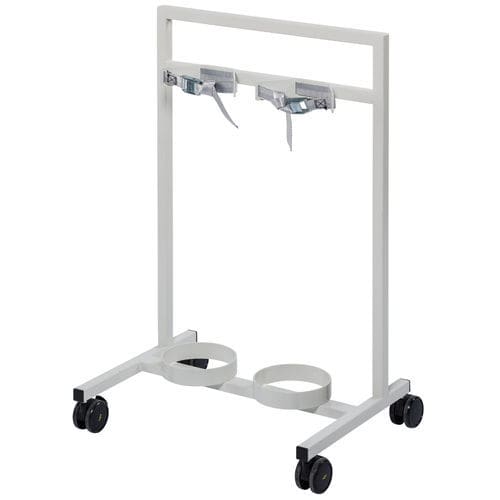 Carrello medico - PROFI DUO - MTH Medical GmbH - ospedaliero / portabombole di ossigeno / di trasporto