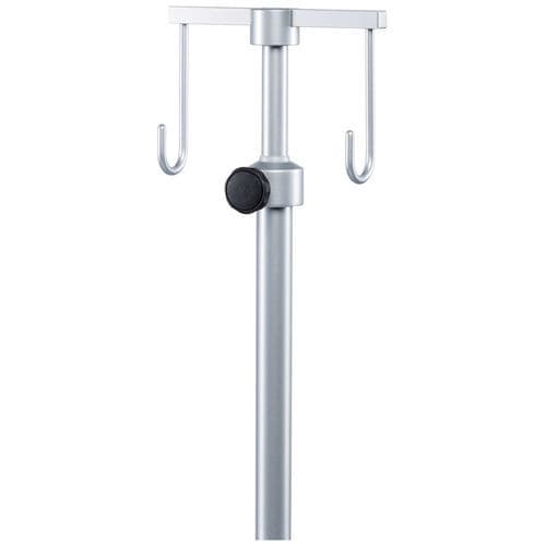 Asta portaflebo 2 ganci - 32MR0704MZ - MTH Medical GmbH - telescopica / ad altezza regolabile / in alluminio