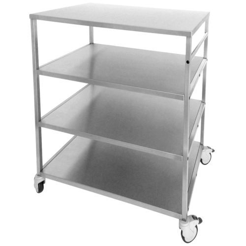 Carrello medico - W4000D13SL - MTH Medical GmbH - per uso generale / di trasporto / in acciaio inossidabile