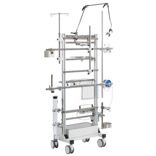 Carrello medico - MobiSupport   - MTH Medical GmbH - per terapia intensiva / per uso generale / per apparecchio