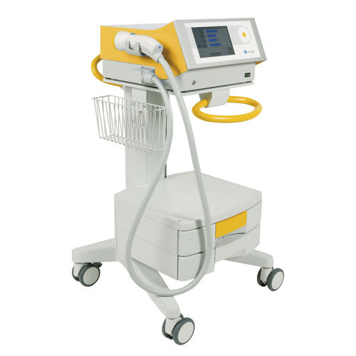 Generatore di onde d'urto extracorporee per trattamento ortopedico - dermagold100® - MTS Medical - su carrello