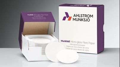 Filtro gravimetrico - Ahlstrom-Munksjö - ad acqua / d'aria / da laboratorio