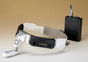Lampada frontale LED - 1 01 05700 - Nagashima Medical Instruments - con batteria ricaricabile