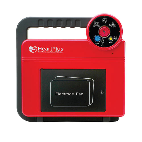 Defibrillatore esterno automatico - HeartPlus™ NT-180 - NANOOMTECH  - per spazio pubblico / bifasico / USB