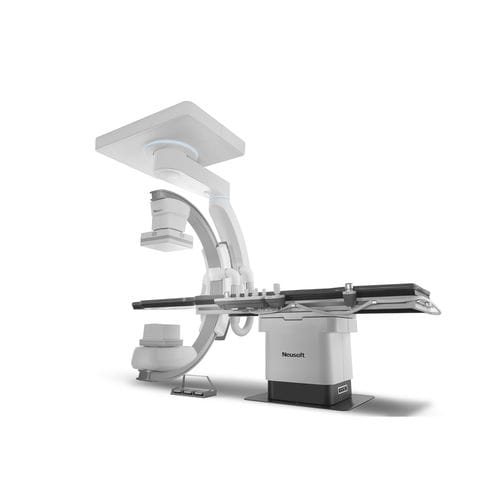 Sistema di fluoroscopia digitale - NeuAngio 30C - Neusoft Medical Systems  - per angiografia / con amplificatore di brillanza a soffitto
