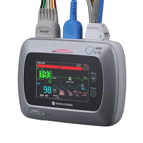 Monitor di segni vitali comodino - Life Scope G3  - Nihon Kohden Europe - indossabile / ECG / PNI