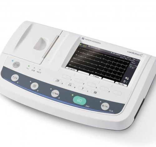 Elettrocardiografo da riposo - Cardiofax C - Nihon Kohden Europe - 12 canali / digitale / con stampante