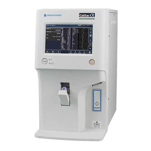 Contatore di cellule automatizzato - Celltac α - Nihon Kohden Europe - da banco / per ematologia / per cellule ematiche