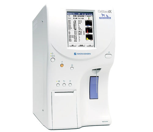 Contatore di cellule automatico - Celltac α - Nihon Kohden Europe - da banco / veterinario / per cellule ematiche