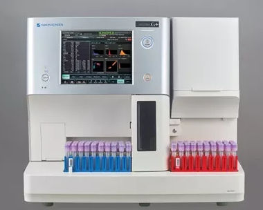 Contatore di cellule automatico - Celltac G+ - Nihon Kohden Europe - da banco / per ematologia / a fluorescenza