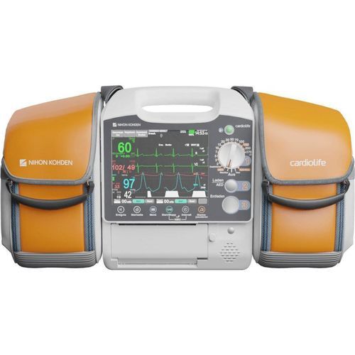 Defibrillatore esterno automatizzato - cardiolife EMS - Nihon Kohden Europe - manuale / per veicolo d'emergenza / per il supporto alla rianimazione