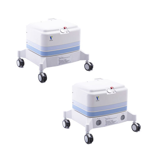 Compressore d'aria medico - AC-200 series - Ningbo David Medical Device - con rotelle / senza olio