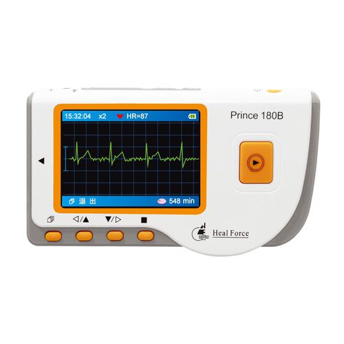 Monitor paziente portatile - Prince 180B0 - Heal Force - ECG / clinico