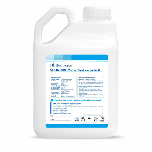Assorbitore di anidride carbonica per sistema di anestesia - Soda Lime - Heal Force