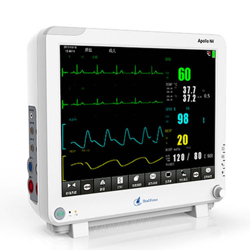 Monitor paziente con sensore separato - Apollo N4 - Heal Force - da tavolo / portatile / ECG