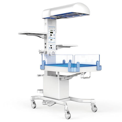 Tavolo di rianimazione neonatale con lampada per fototerapia - FXQ4H - Heal Force - su rotelle / con allarme / con timer APGAR
