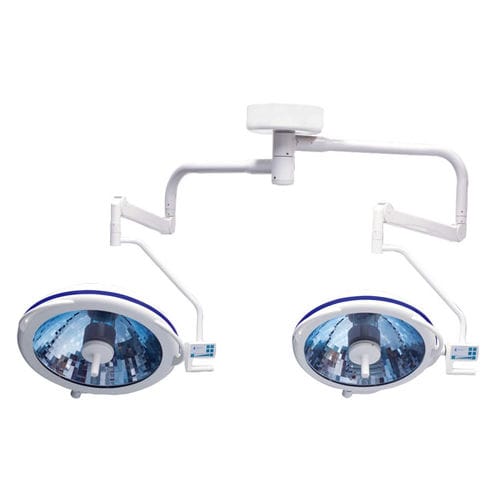 Lampada scialitica a soffitto - Toplite-F  - Heal Force - alogena / 2 bracci / con pannello di controllo