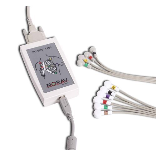 Elettrocardiografo da riposo - 1200M - NORAV Medical - 12 canali / per PC / USB