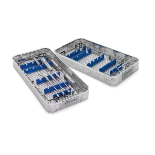 Cestello di sterilizzazione per strumenti di neurochirurgia - 4132 - Nouvag - per strumenti chirurgici / perforato