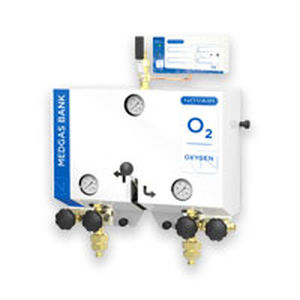 Collettore per gas medicali - Medgas Bank - Novair Oxyplus Technologies - automatico / di alimentazione / di inversione