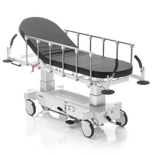 Barella con carrello da trasporto - X2  - Novak M - di emergenza / idraulica / ad altezza regolabile