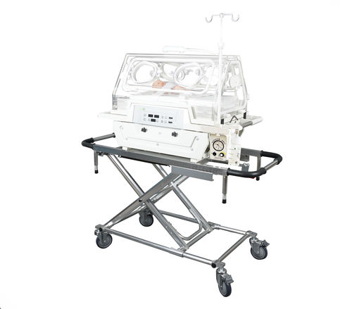 Incubatrice neonatale di trasporto - KT 1000 - NOVOS - con rotelle / con 4 finestre operative / con alimentazione a batteria
