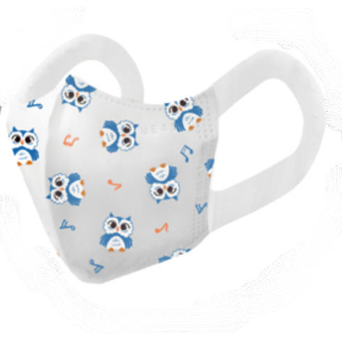Mascherina di protezione S - CM-S001 - nu-beca & maxcellent  - pediatrica / bianca