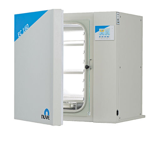Incubatore da laboratorio a CO2 - EC 160  - Nüve - per coltura cellulare / da banco / in acciaio inossidabile