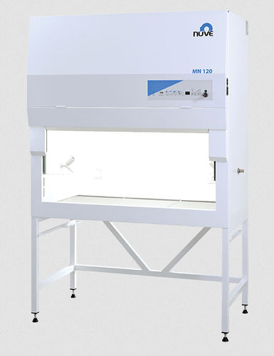 Cabina di sicurezza microbiologica classe II - MN series - Nüve - da laboratorio / da terra / con illuminazione UV
