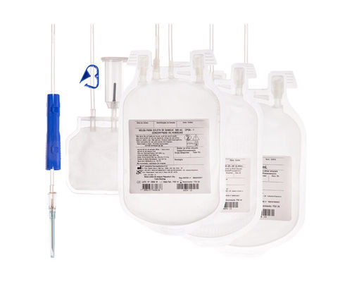 Sacca per sangue semplice - Olidef Medical - quadrupla / tripla / doppia