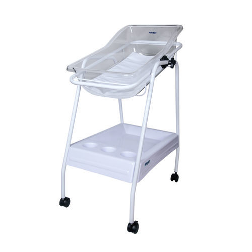 Culla pediatrica con rotelle - Especial - Olidef Medical - ad altezza fissa / con scomparti / in acciaio inossidabile