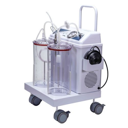Aspiratore chirurgico elettrico - A-45 MAX - Olidef Medical - con rotelle