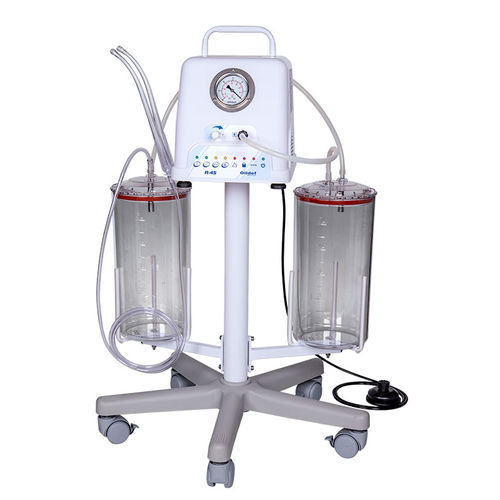 Aspiratore chirurgico pneumatico - A-45 - Olidef Medical - con rotelle