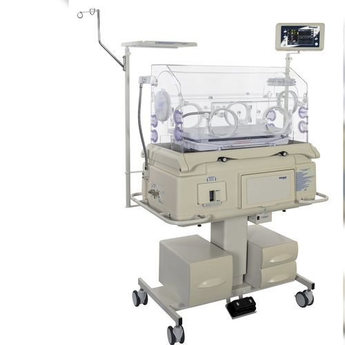 Incubatrice neonatale con rotelle - LINE 4 - Olidef Medical - ad altezza regolabile / con lampada per fototerapia / con bilancia