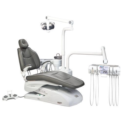 Riunito odontoiatrico con poltrona - INFINITY - Olsen Industry - con portastrumenti / con illuminazione