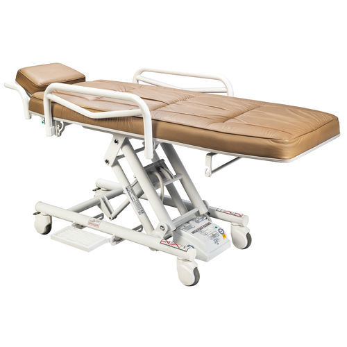 Barella con carrello da trasporto - Ambulatory  - Olsen Industry - per ambulanze / elettrica / ad altezza regolabile
