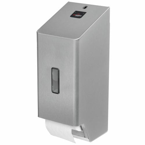 Distributore di carta igienica - PRU 2 E ST - OPHARDT Hygiene-Technik - in acciaio inossidabile / automatico