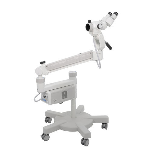 Videocolposcopio - OP-C5 - OPTOMIC - binoculare / su carrello