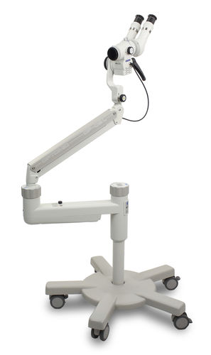 Colposcopio binoculare - OP-C2L - OPTOMIC - su carrello