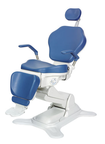 Poltrona per visita ORL - OP-S10 - OPTOMIC - elettrica / a pedale / ad altezza regolabile