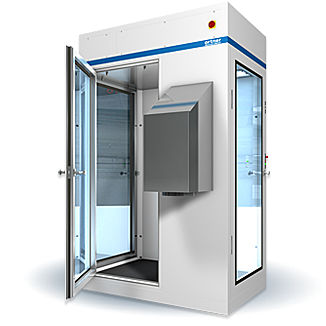 Cabina di decontaminazione - LockLine - Ortner Reinraumtechnik  - per camera bianca / walk-in / con doccia integrata
