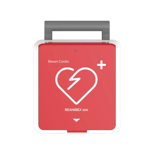 Defibrillatore esterno automatico - Reanibex 100 auto - Bexen Cardio - per spazio pubblico / bifasico / USB