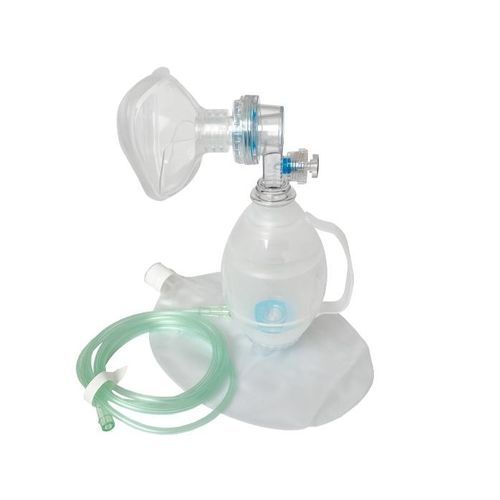 Rianimatore manuale pediatrico - 1333122 - Oscar Boscarol  - in silicone / riutilizzabile / con maschera