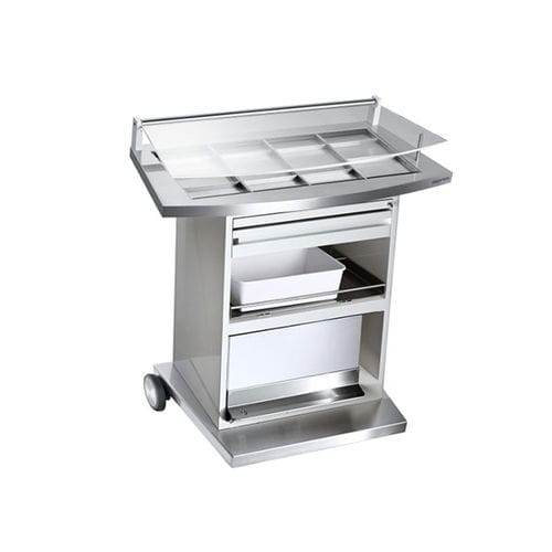 Vetrina per strumenti ORL - SMART  - Otopront - con ripiano / con cassetti