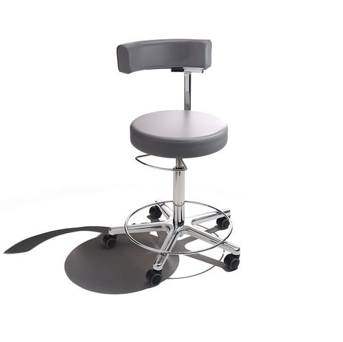 Sgabello per ambulatorio - BELMONT - Otopront - ad altezza regolabile / girevole / pneumatico