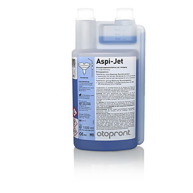 Detergente liquido - Aspi-Jet  - Otopront - 1000 ml / per attrezzatura medica / concentrato